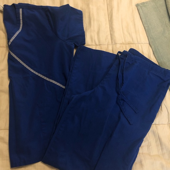 SB Scrubs Other - Royal blue scrub set
